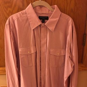 Pink Banana Republic Button Down Shirt